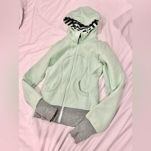 Lululemon Mint Green “Scuba” Hoodie